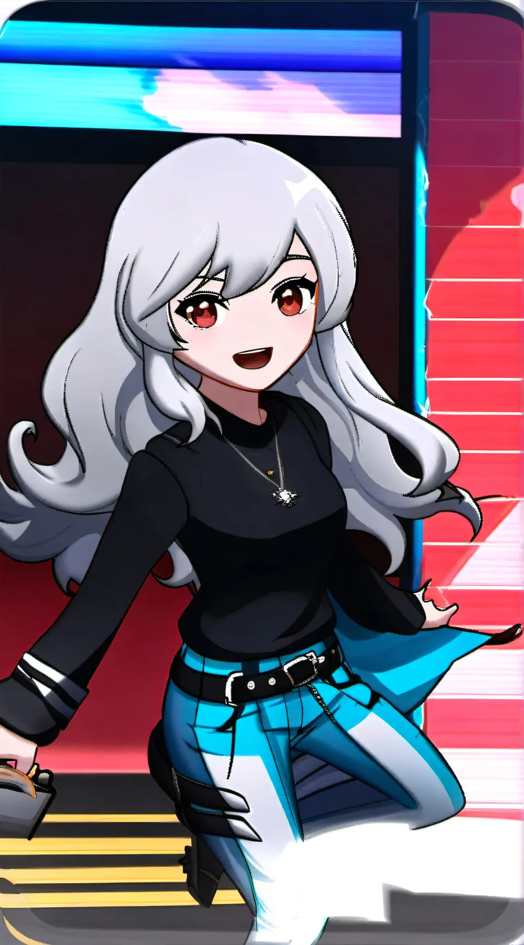 ai character: Meme background