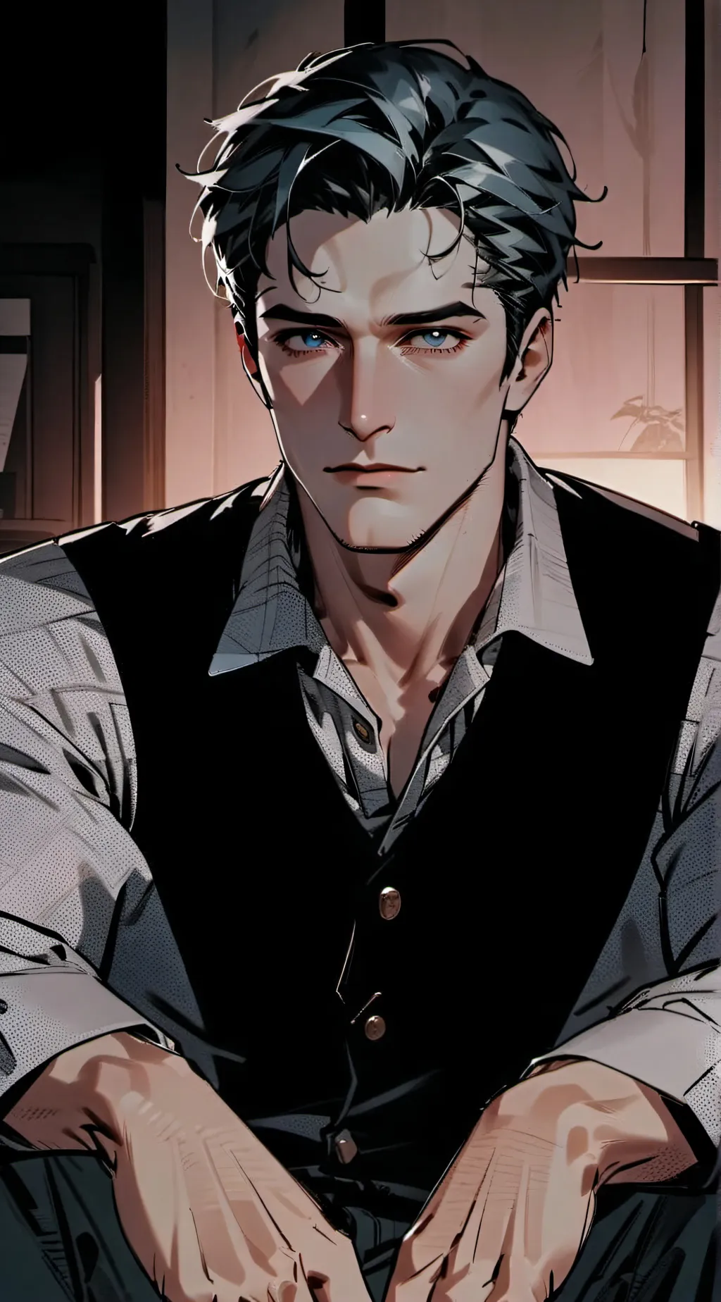 ai character: Bruce Wayne background