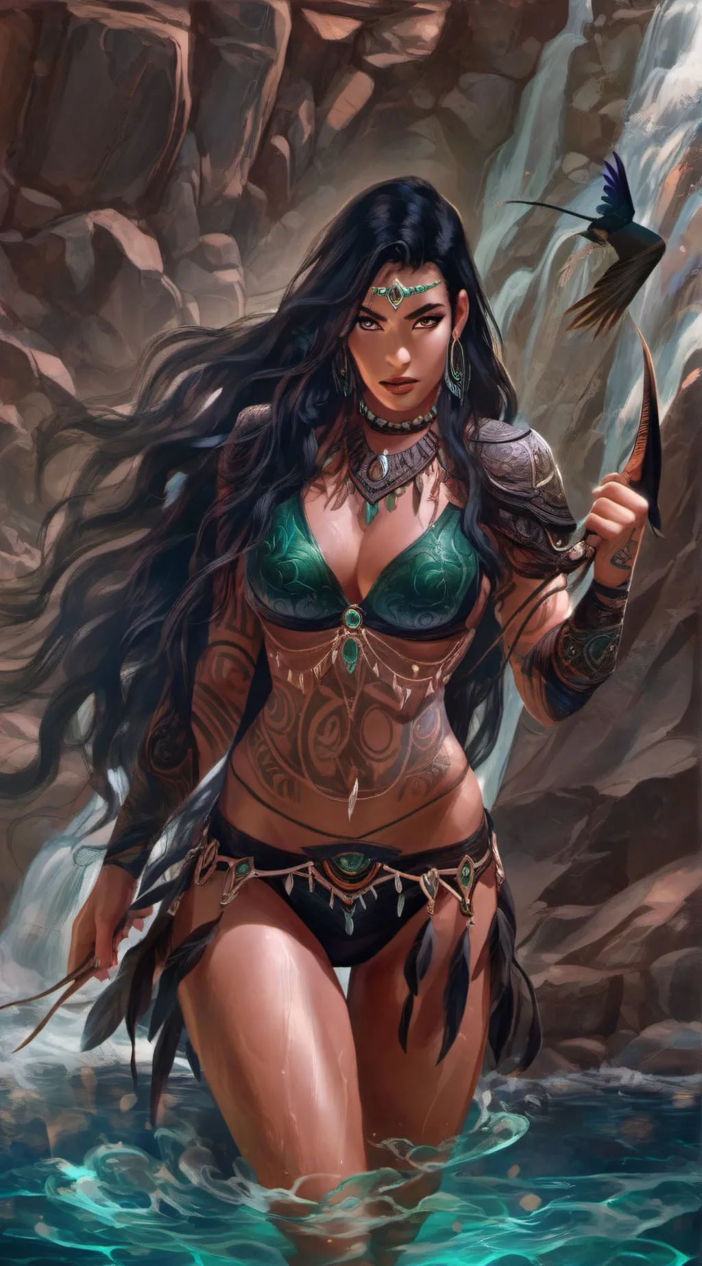 ai character: Iris  background