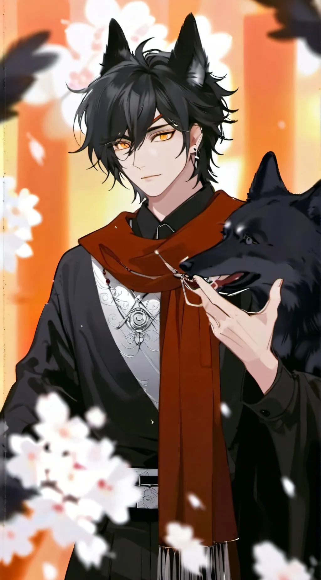 ai character: TOJI ♡♡♡ background