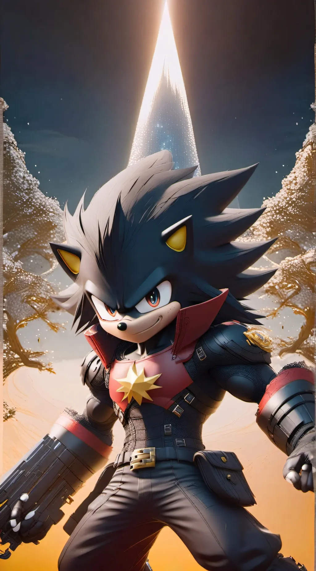 ai character: Shadow background