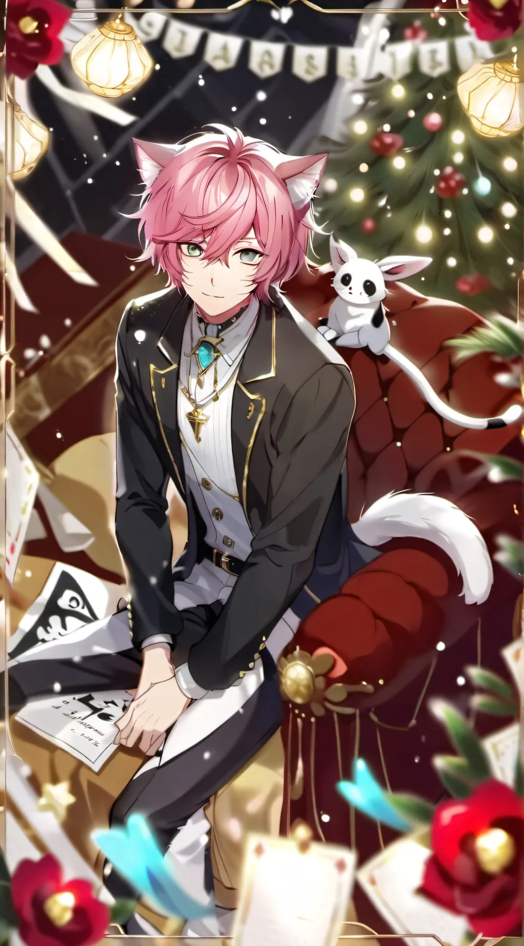 ai character: koy background