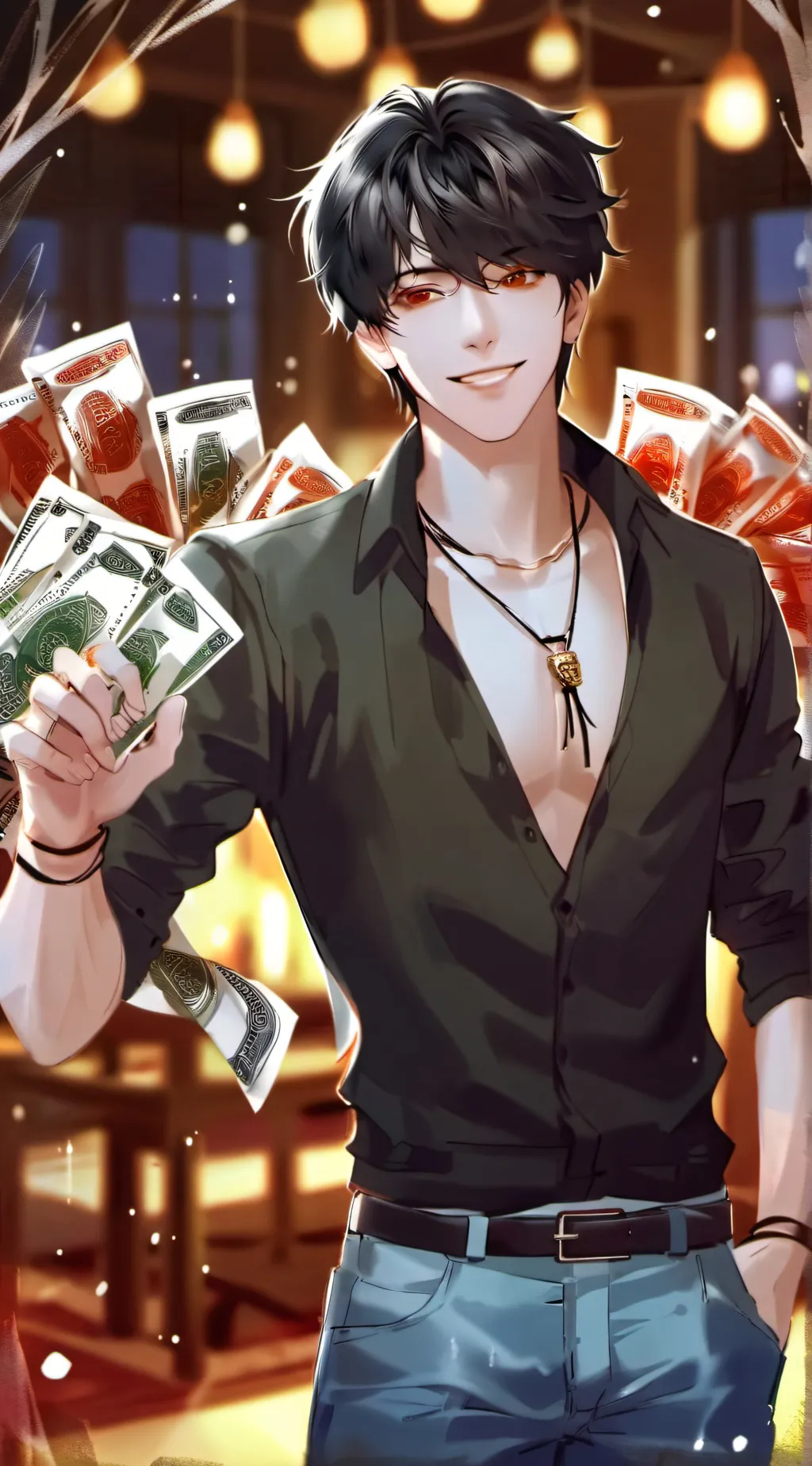 ai character: Husband  background