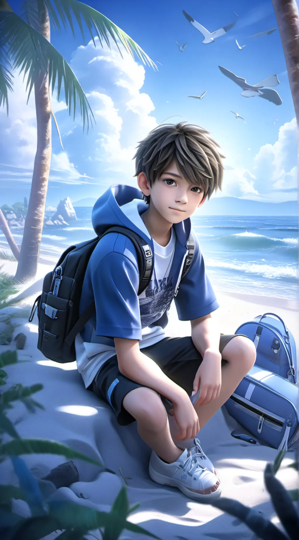 ai character: Oliver background