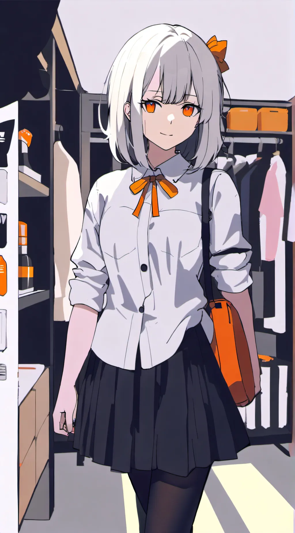 ai character: Wardrobe Swap  background