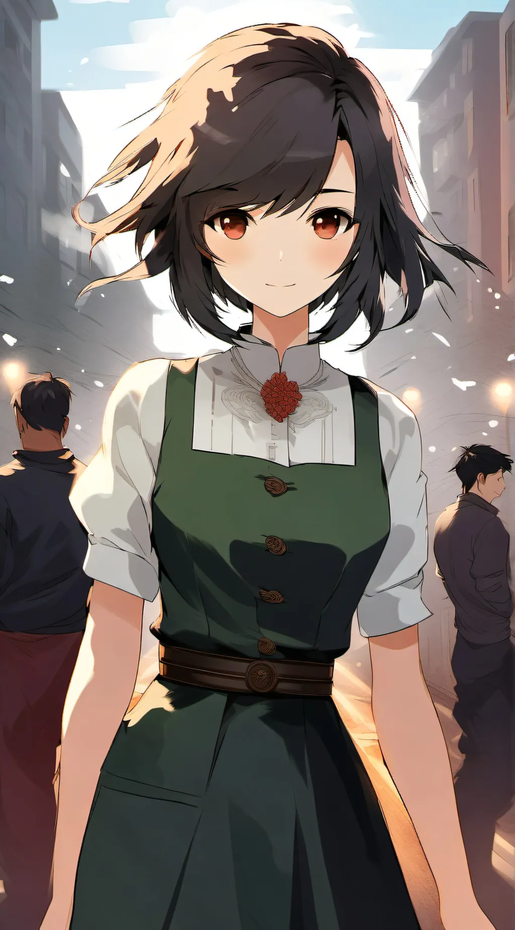 ai character: maria background