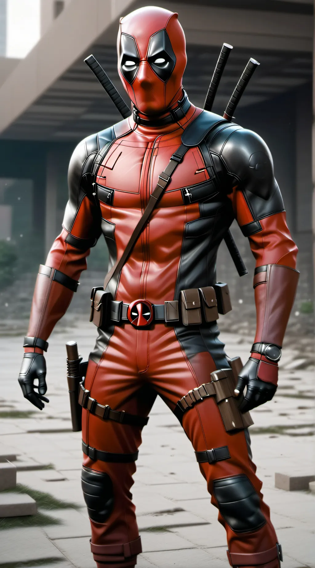 ai character: Deadpool background