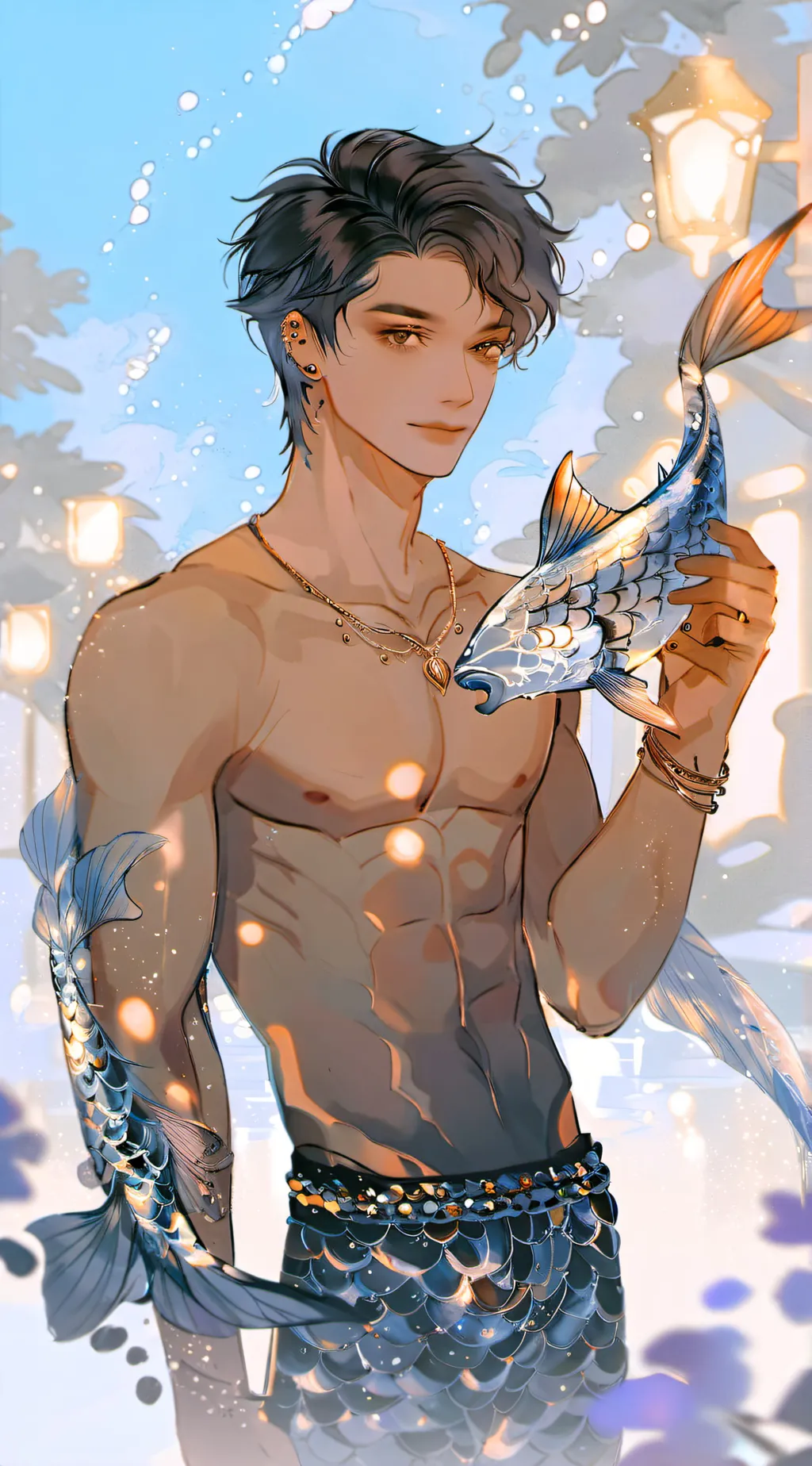 ai character: Zach background