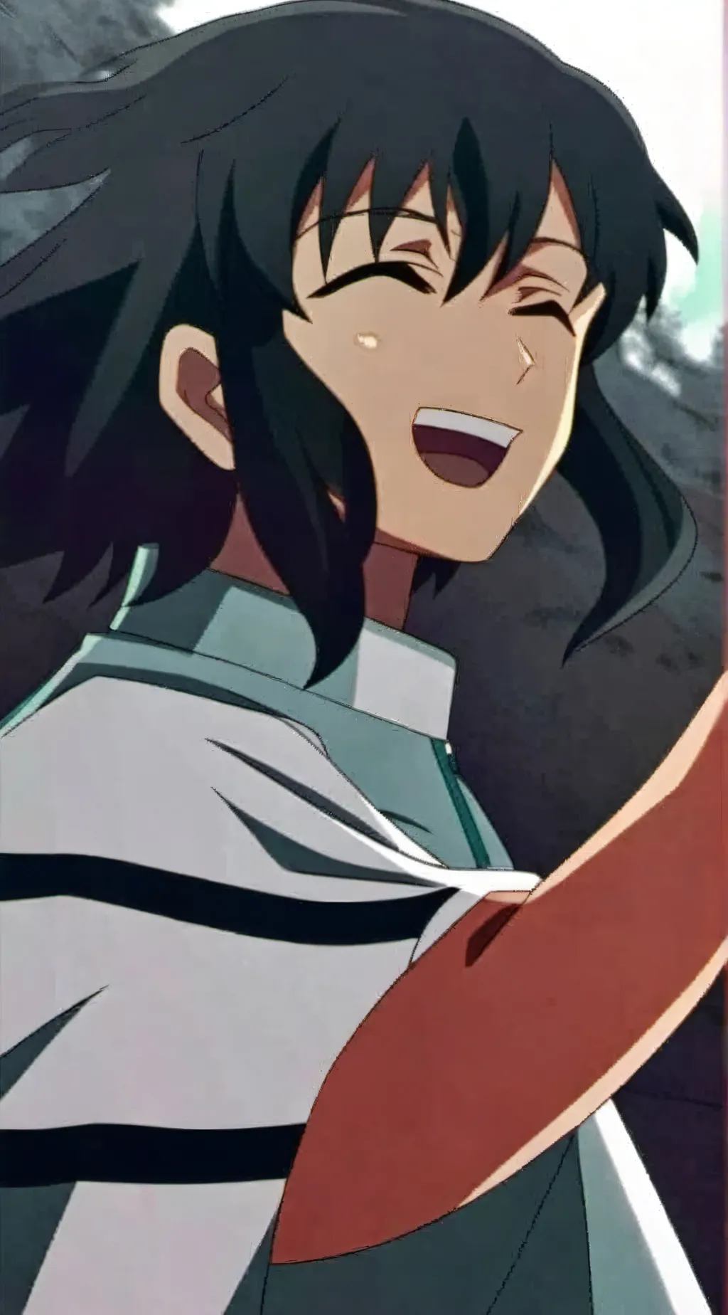 ai character: mic and Aizawa  background