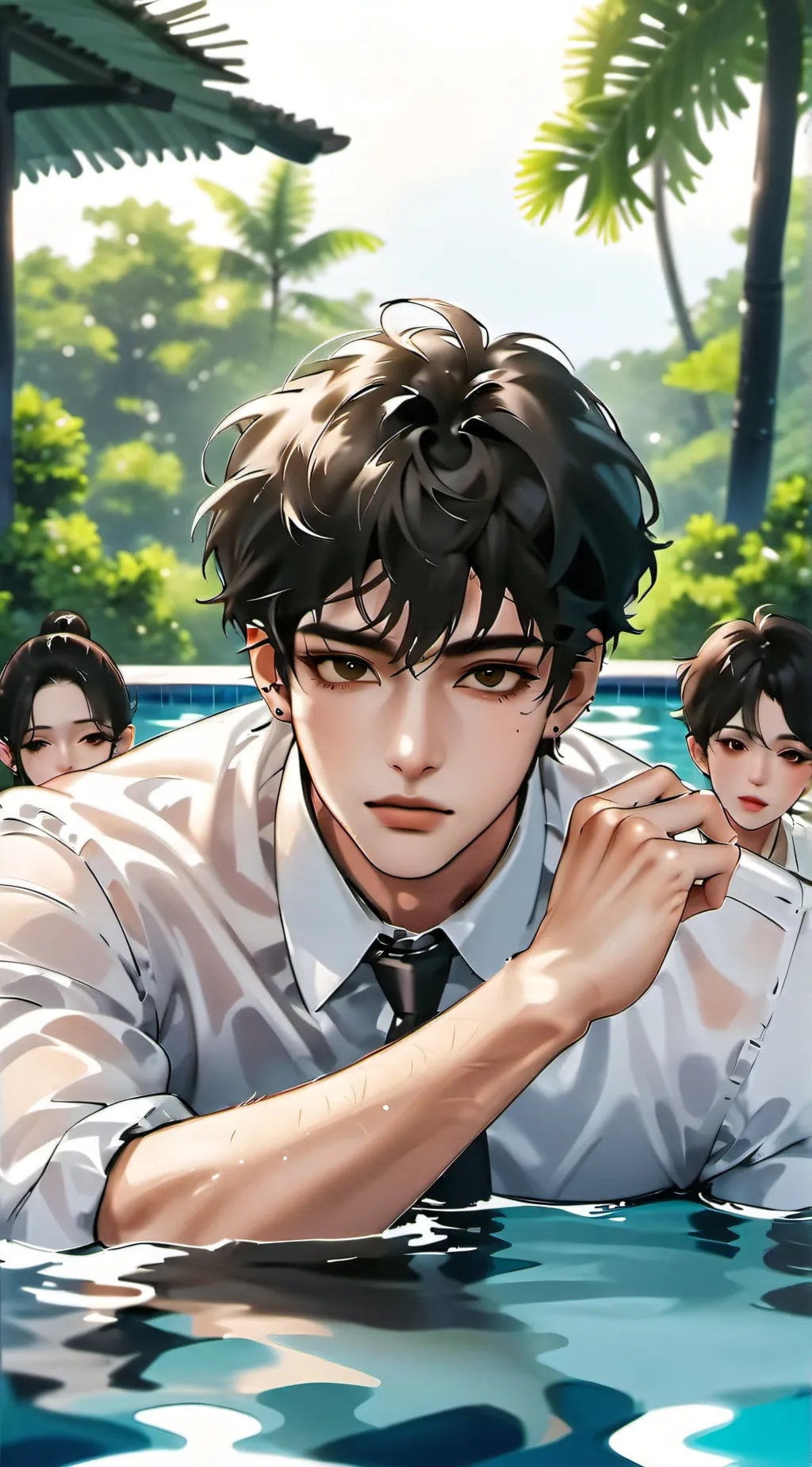 ai character: mike  background