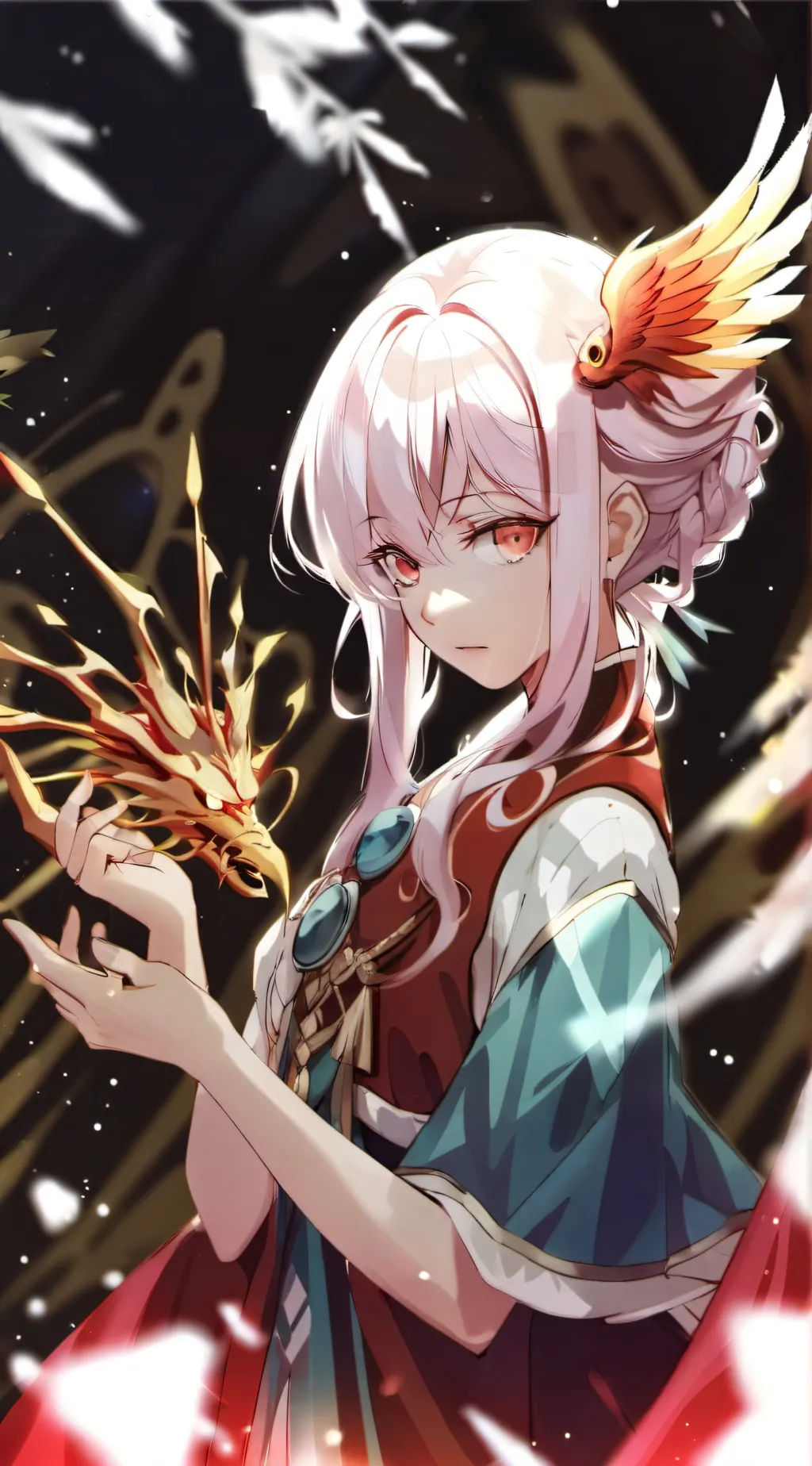 ai character: angel background
