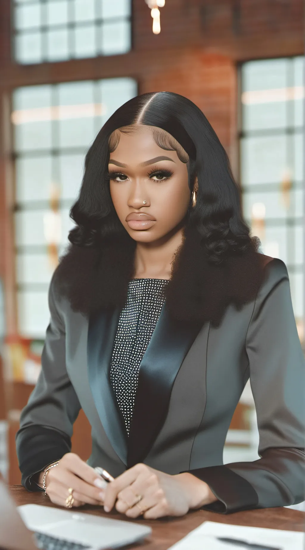 ai character: yanni monet background