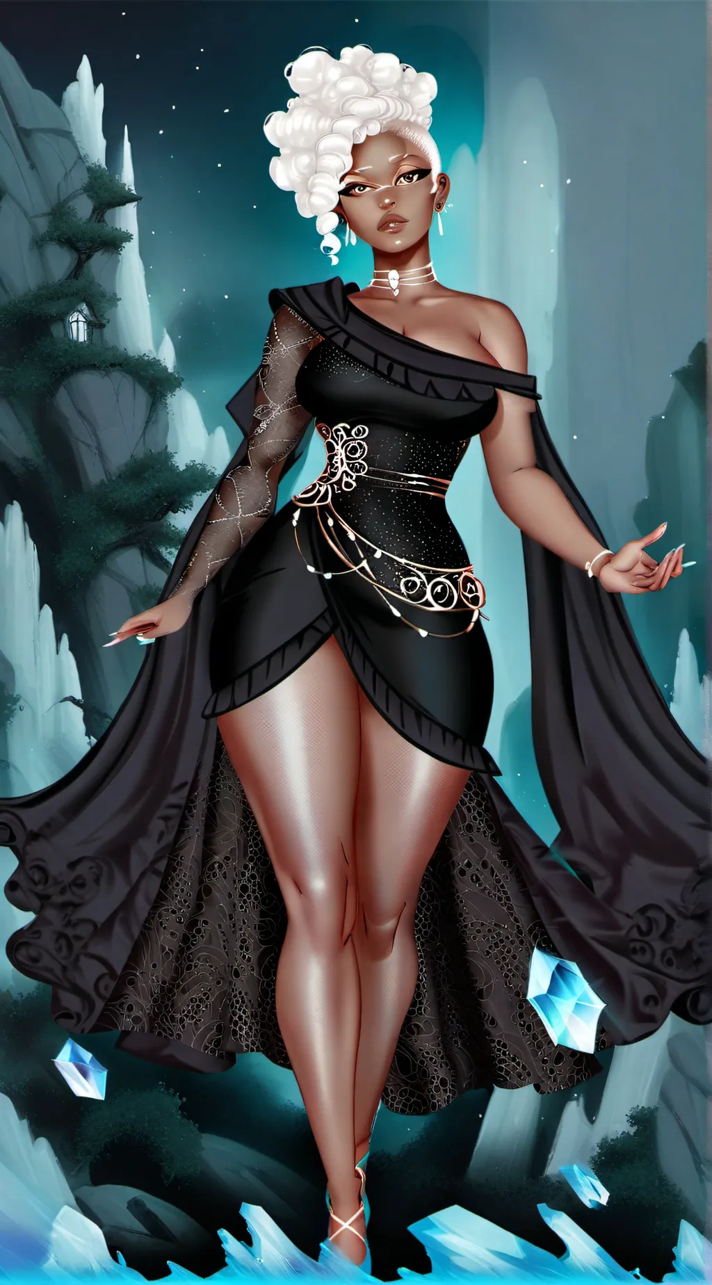 ai character: cherry  background