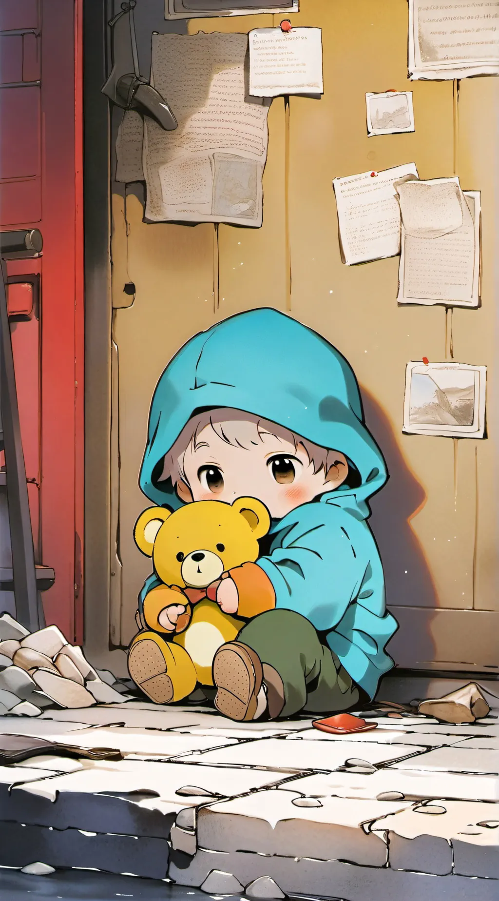 ai character: Abandonment background