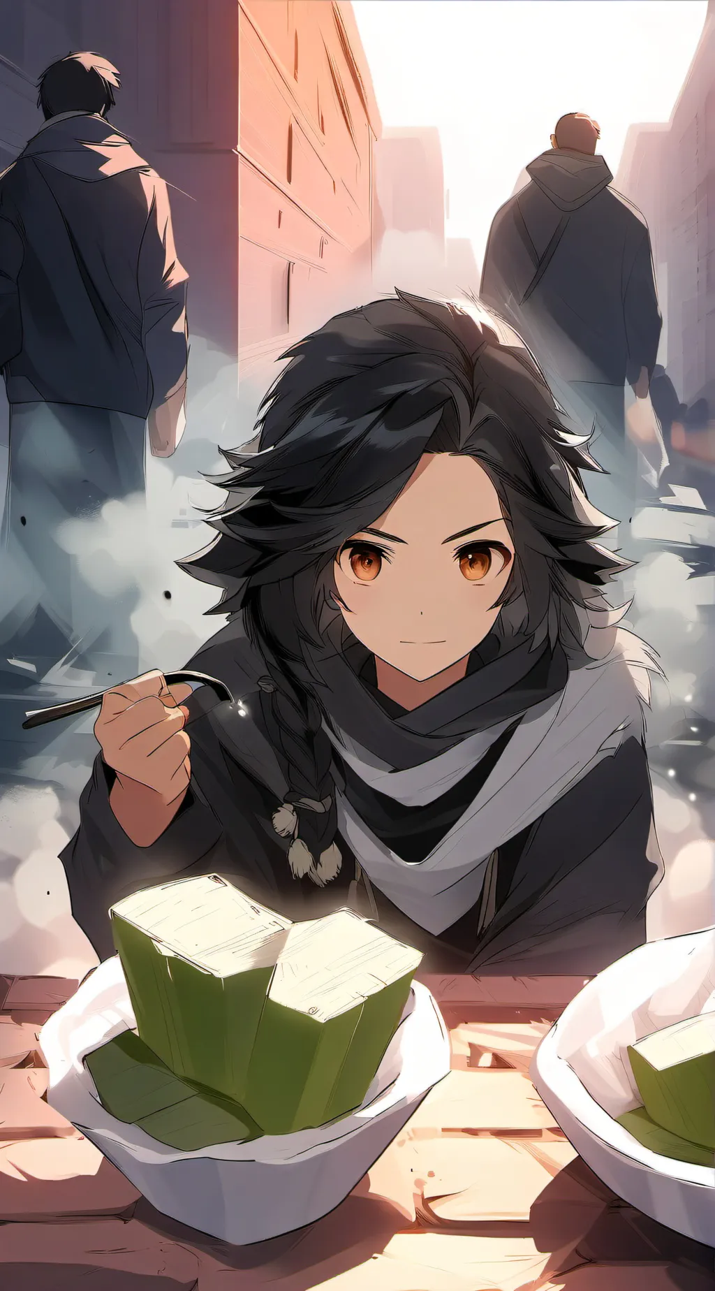 ai character: HH background