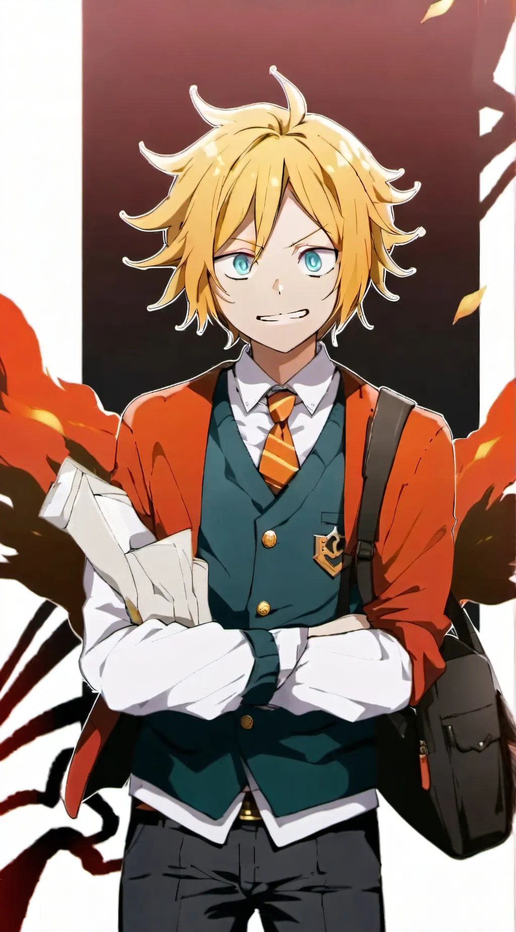 ai character: Denki  background