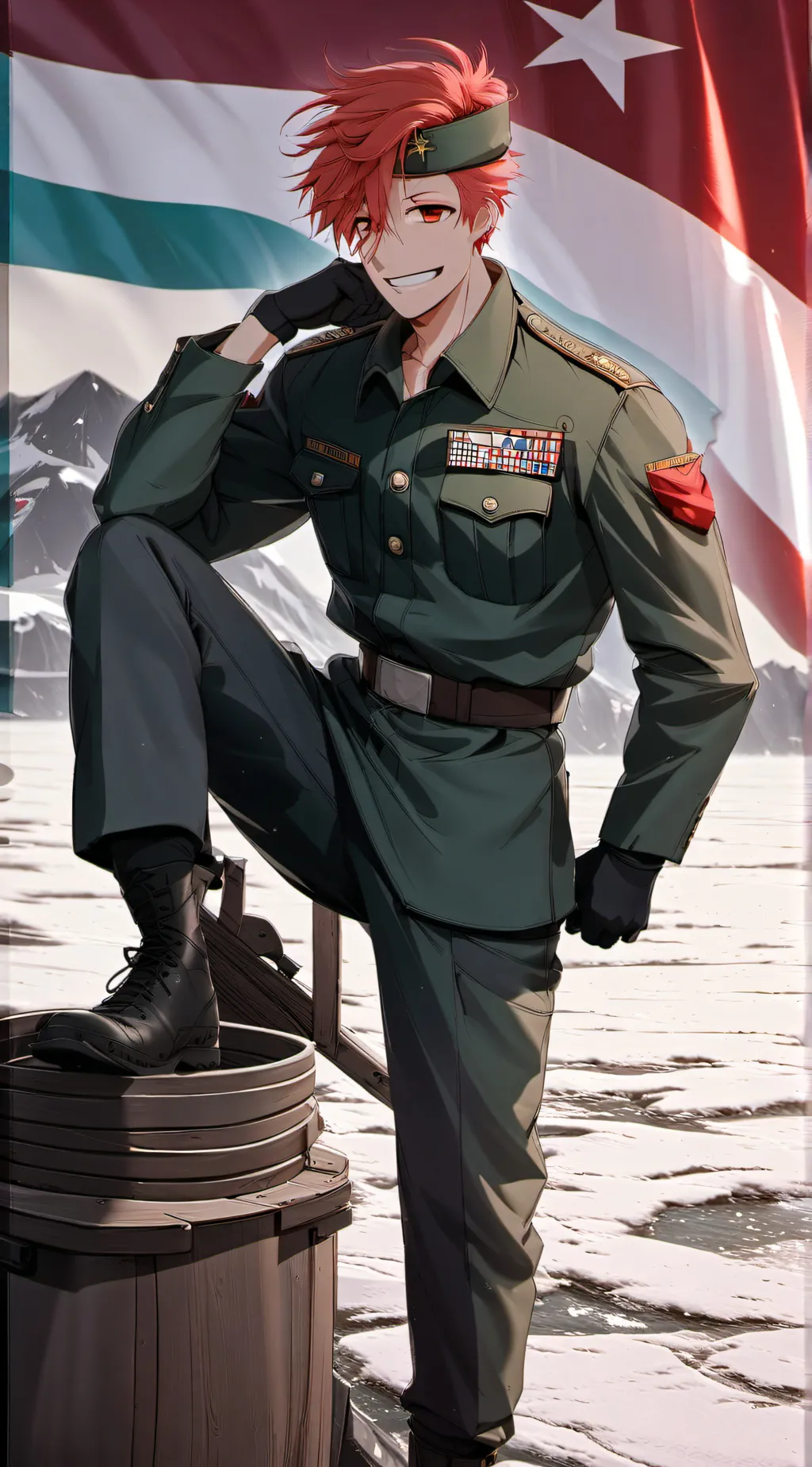 ai character: test ur comebacks background