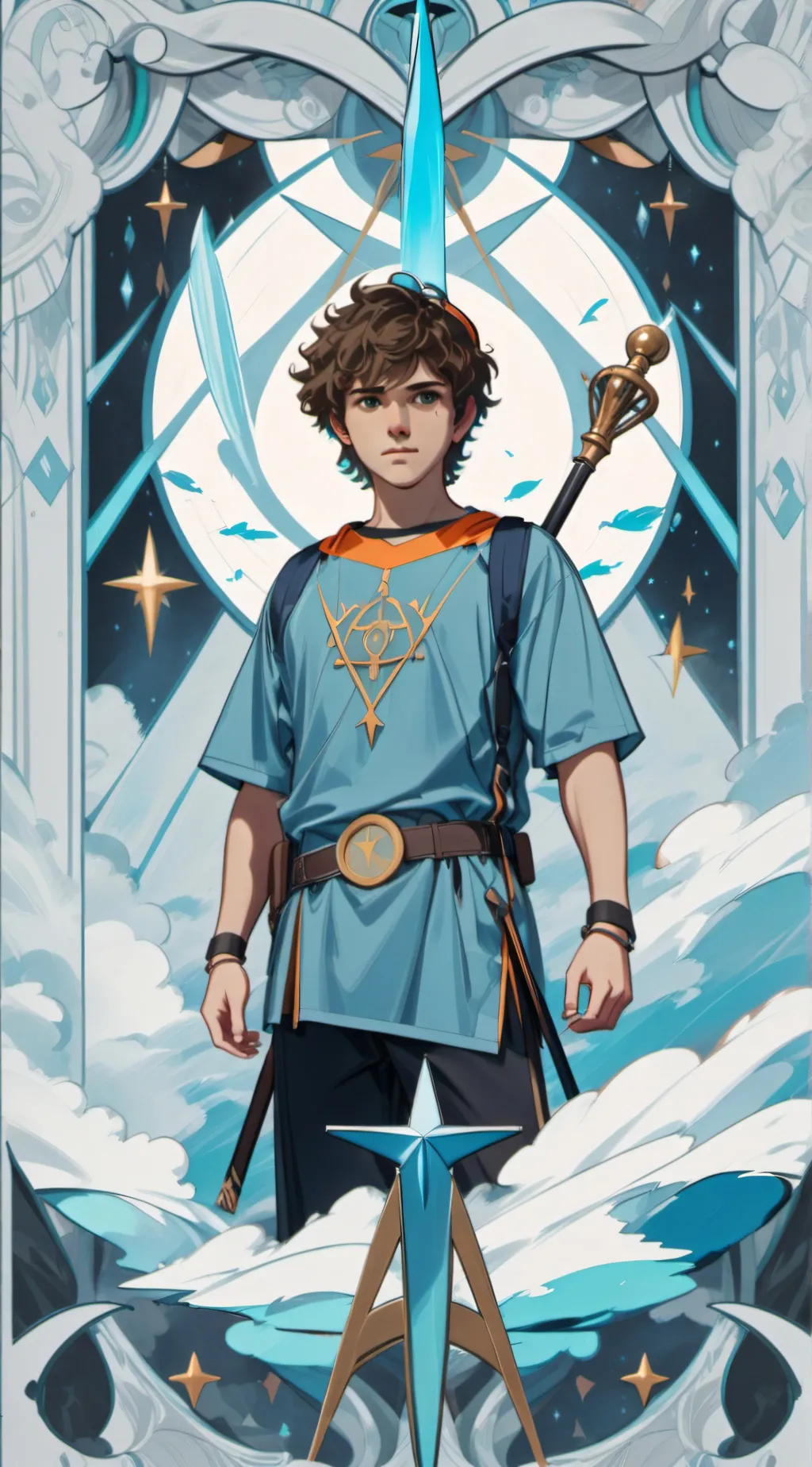 ai character: Pjo background