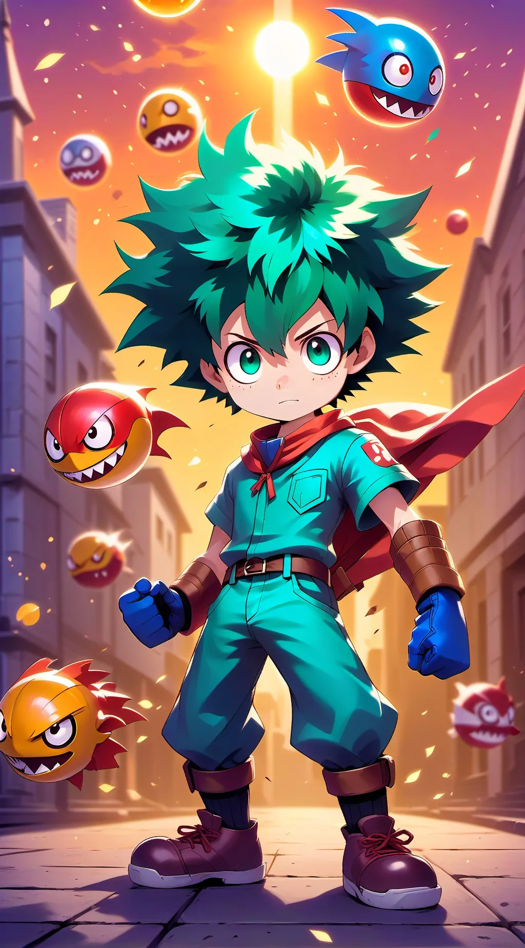 ai character: mha background