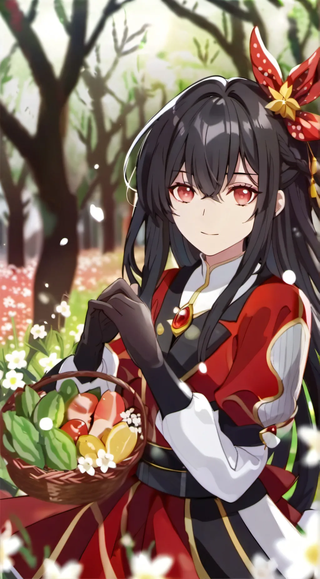 ai character: Aria background