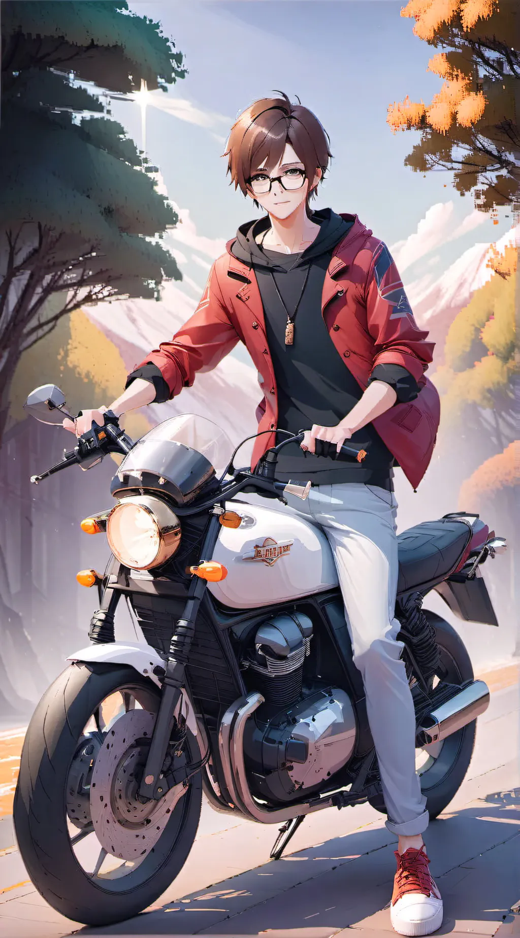 ai character: Larry background
