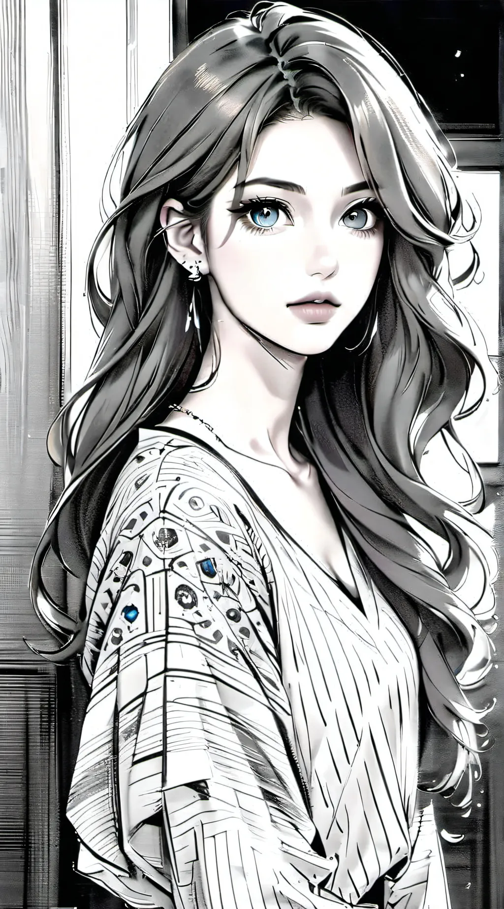 ai character: Luna background