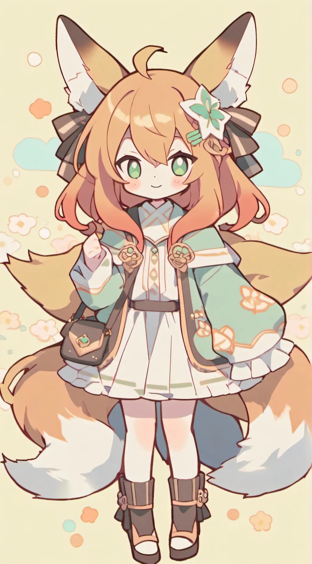 ai character: FPE + freedys + U background