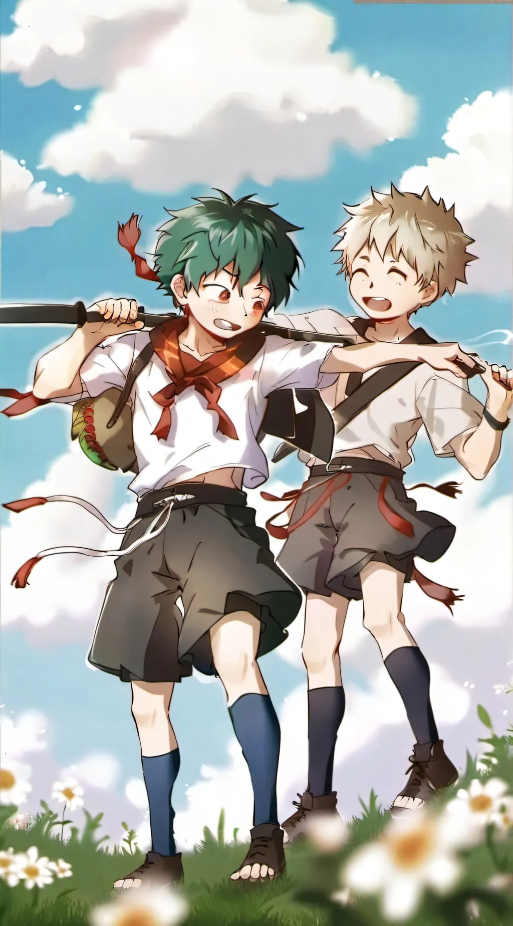 ai character: ძᥱkᥙ, 𝐛𝐚𝐤𝐮, 𝕤𝕙𝕠𝕥𝕠 background
