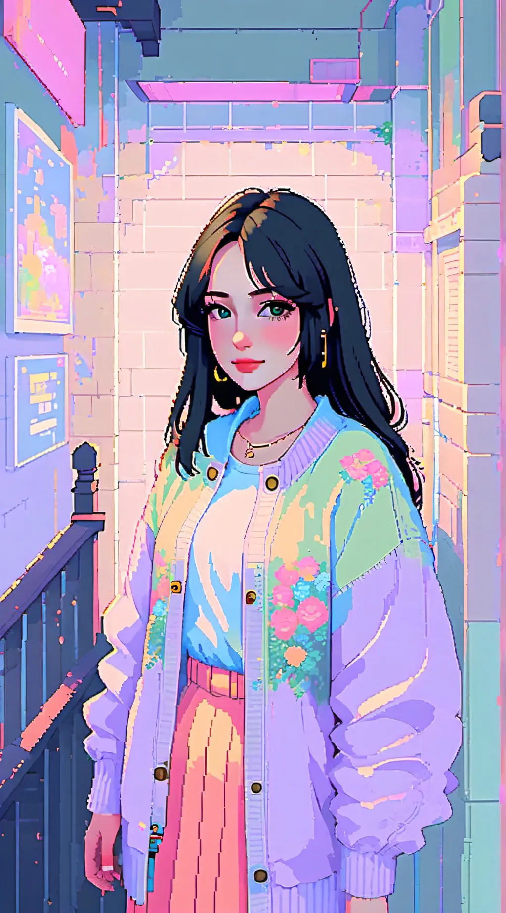 ai character: Mac background