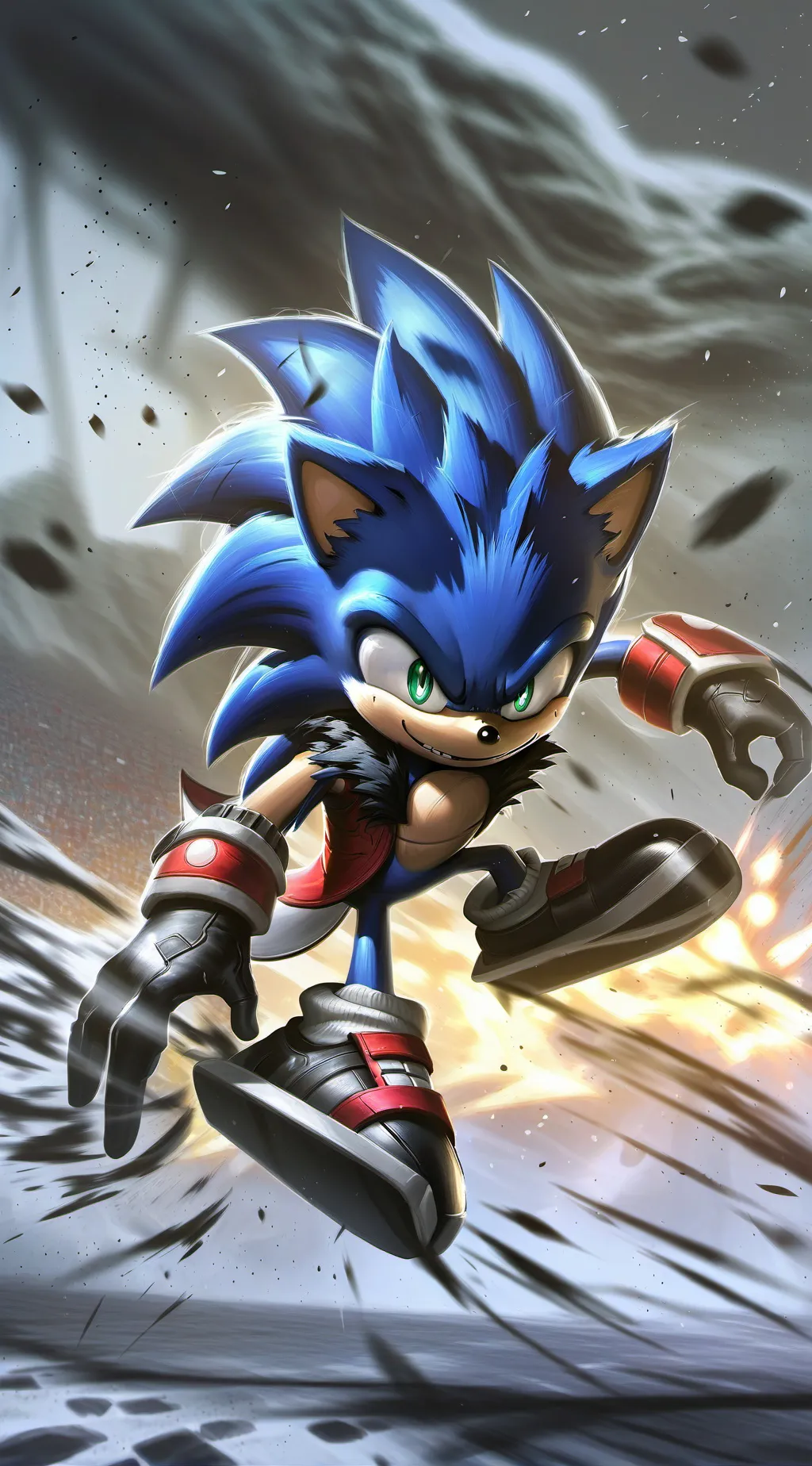 ai character: sonic background