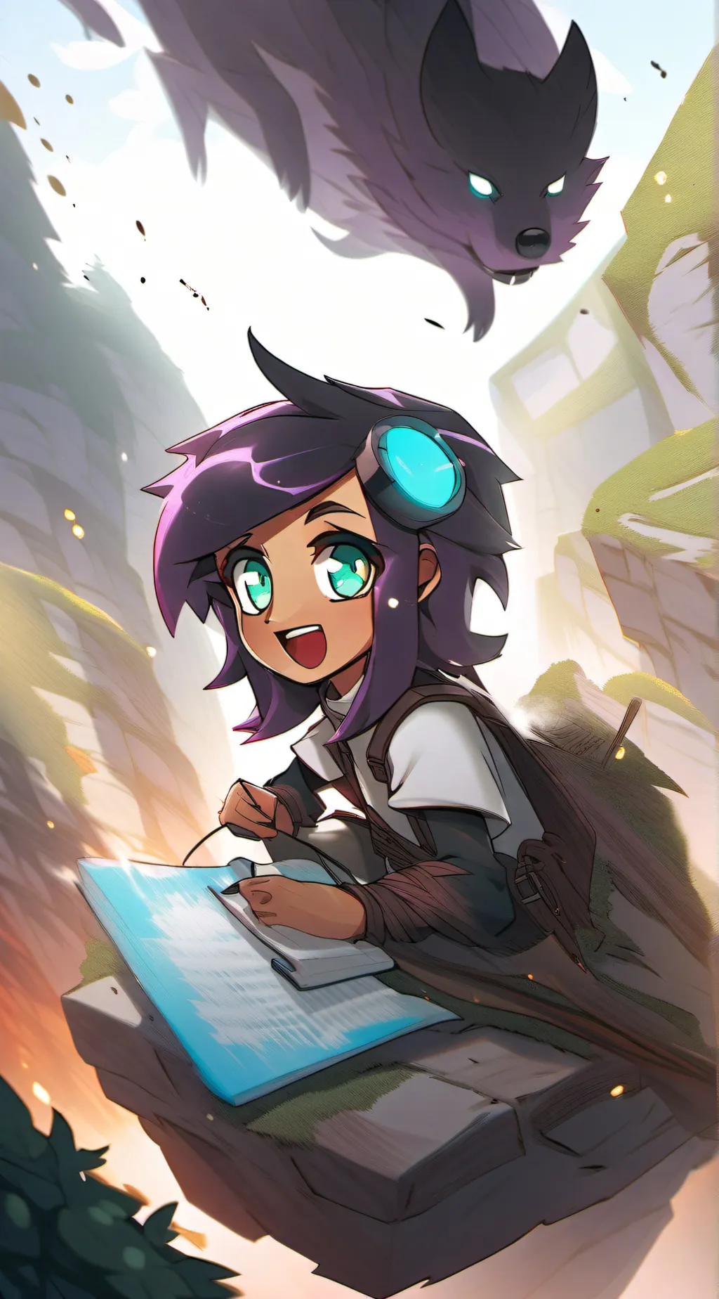 ai character: Aph slave background