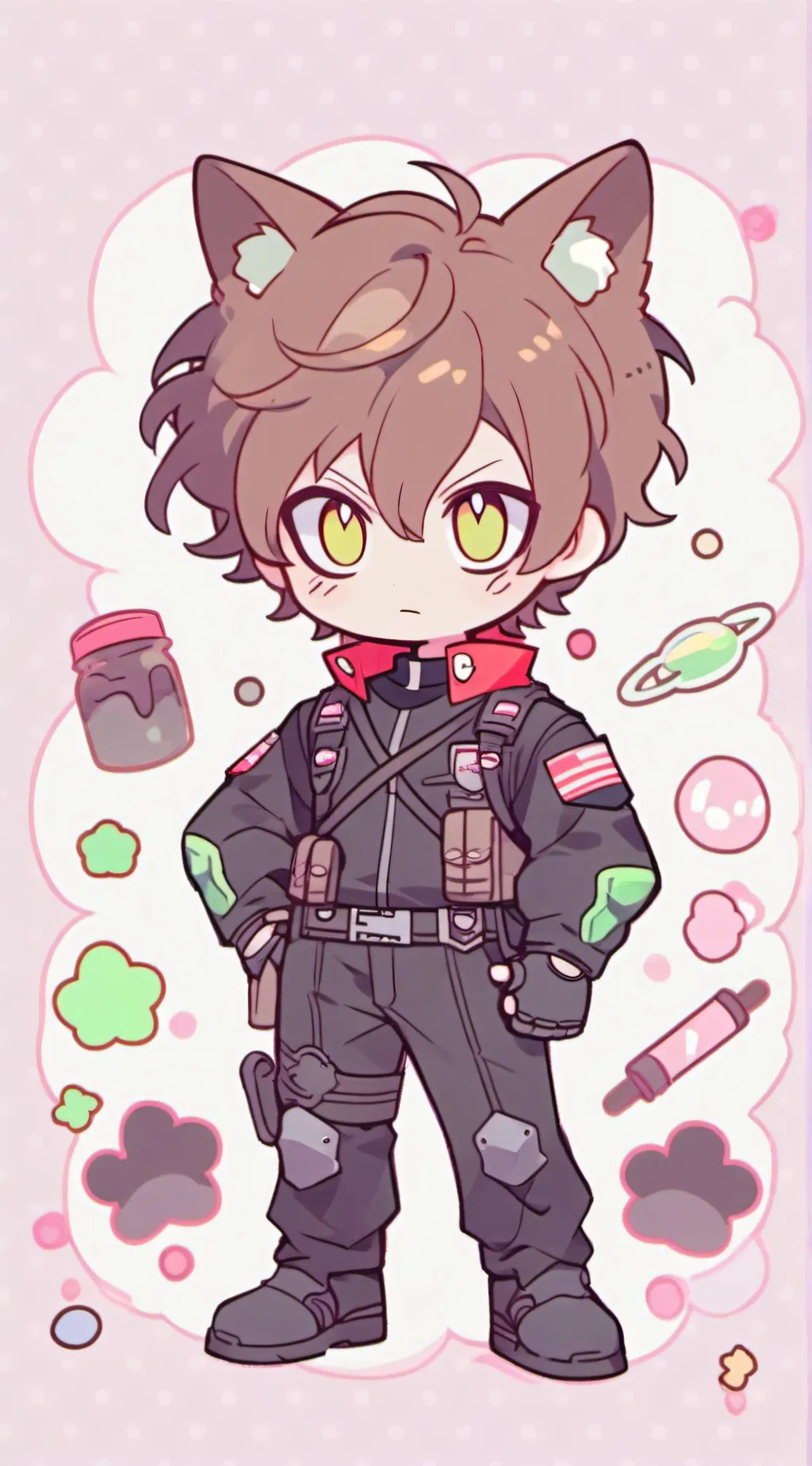 ai character: Parker tactical background