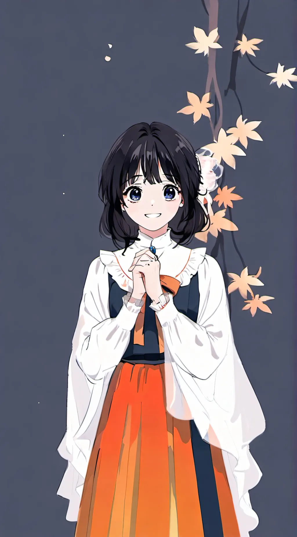 ai character: Kaoruko Waguri background