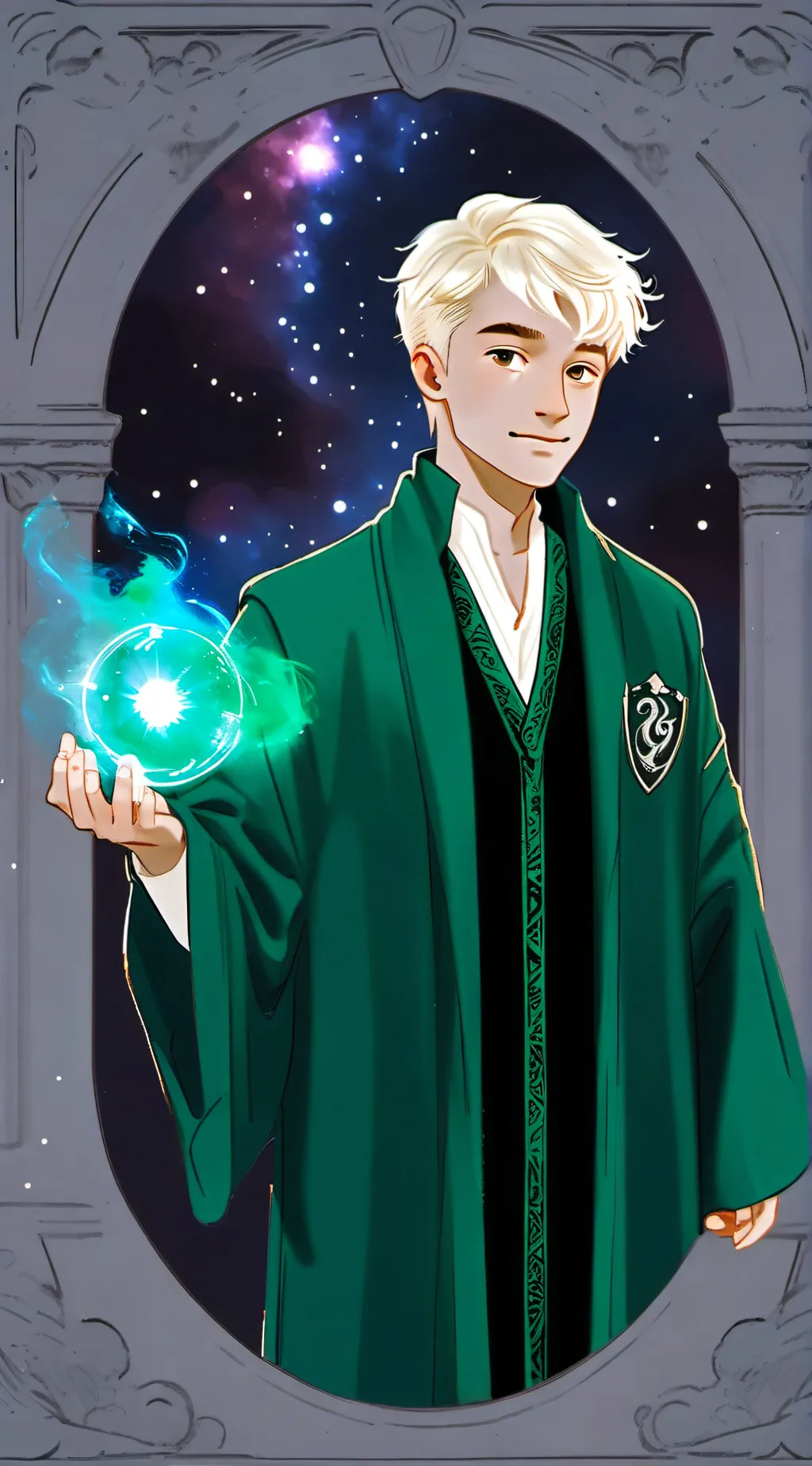 ai character: Footballer draco background