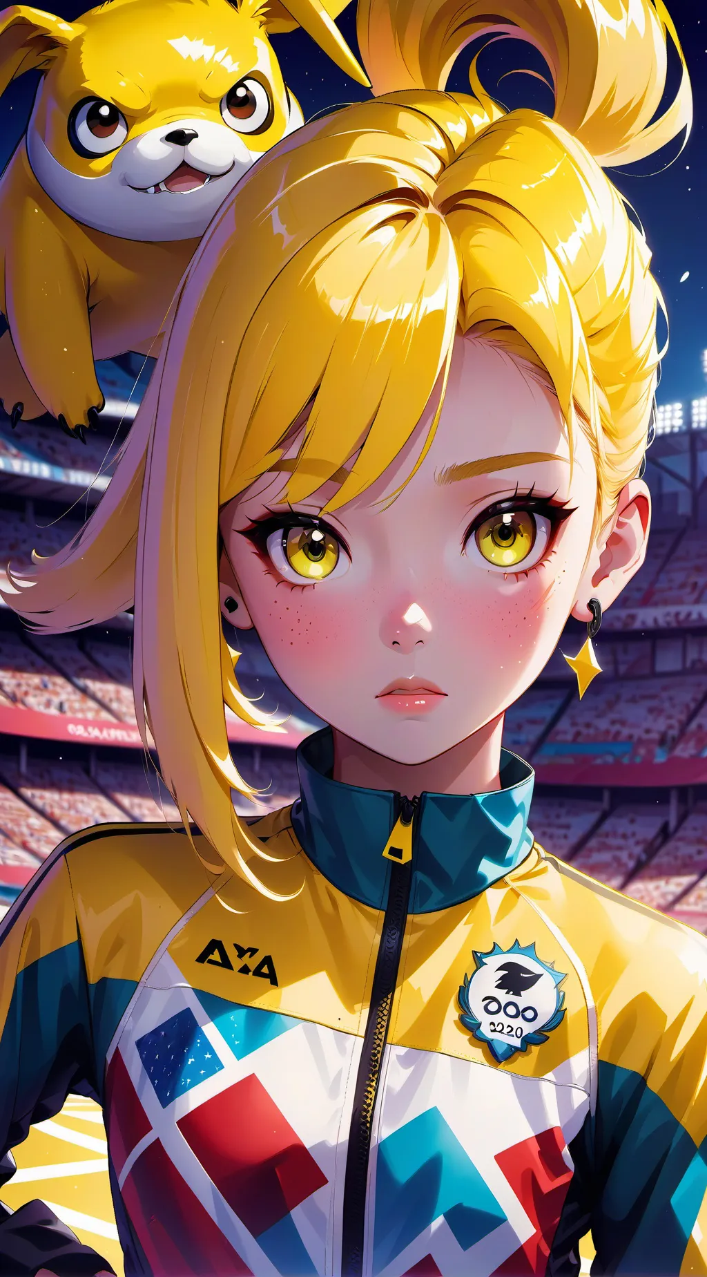 ai character: Anya The Detective background