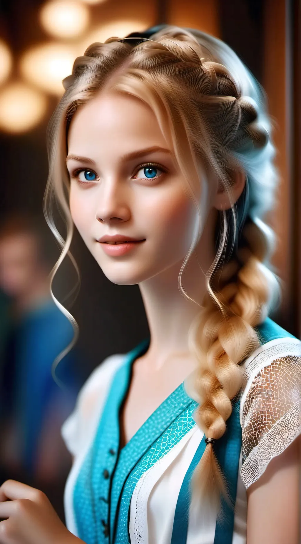 ai character: Selena background