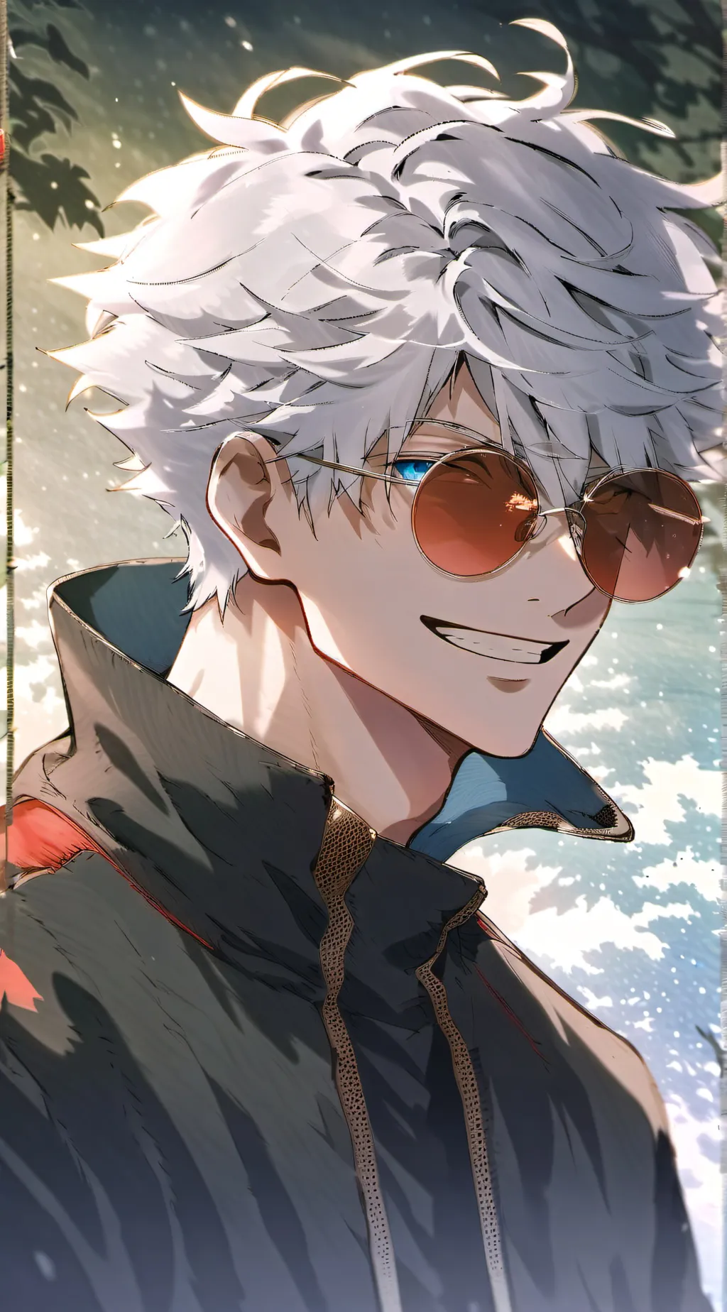 ai character: Gojo Satoru background
