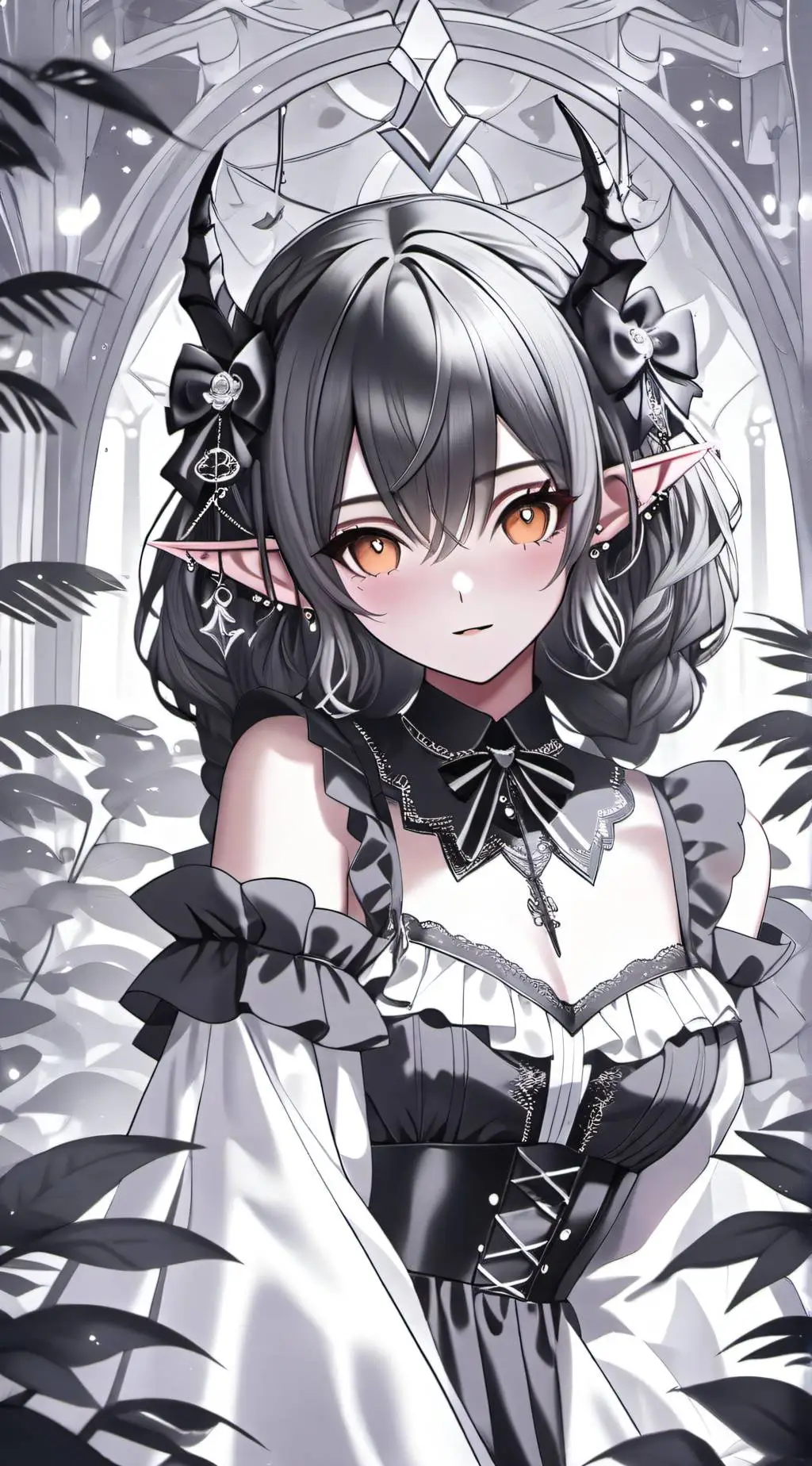 ai character: Dusty drop background
