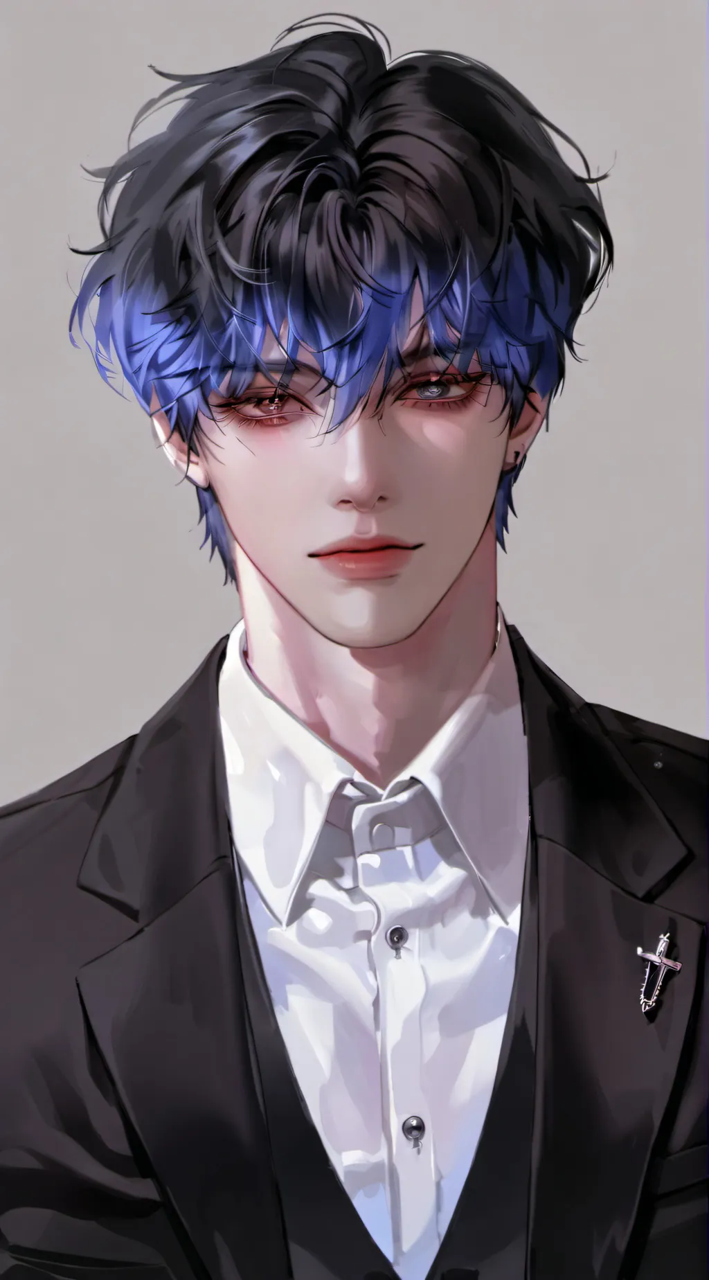 ai character: Vincent… background