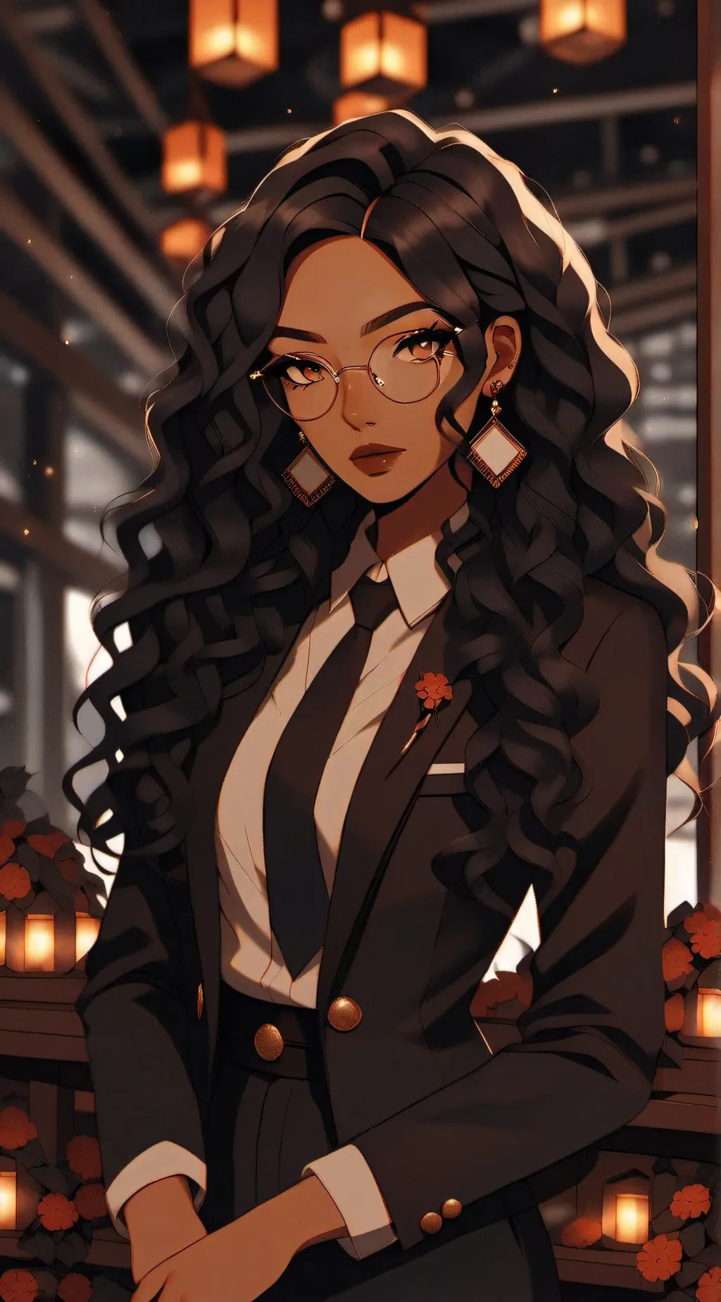 ai character: Angela background