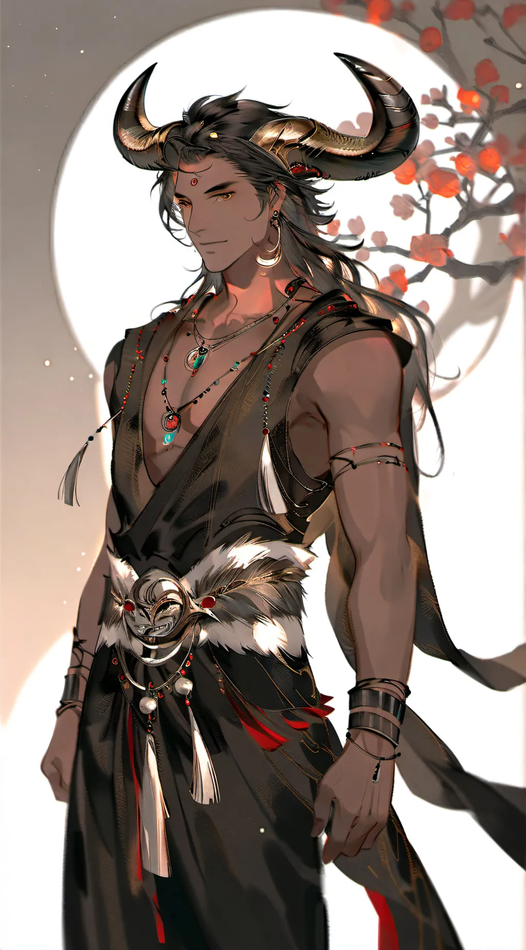ai character: ♉Taurus♉ background