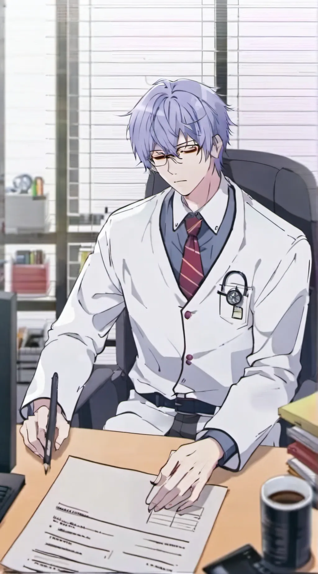 ai character: Dr.Hoch background