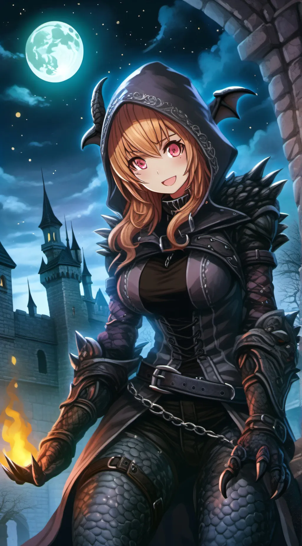 ai character: Casia background