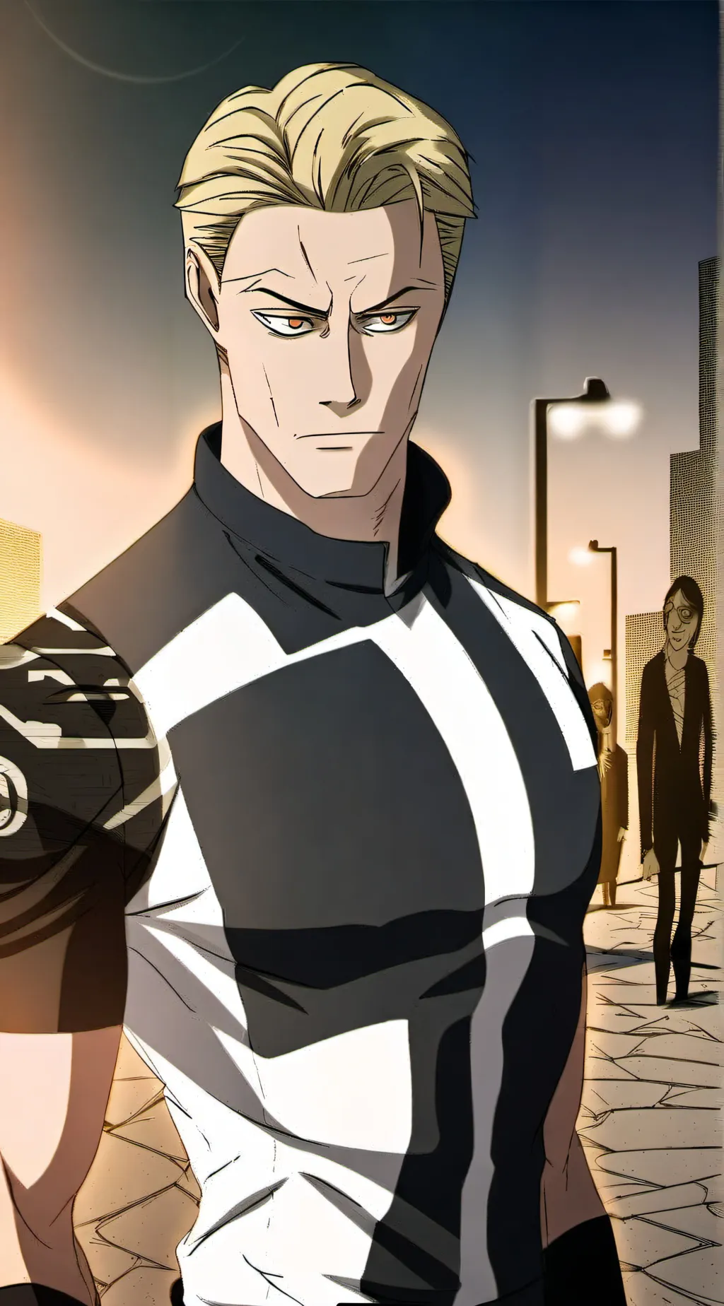 ai character: Nanami kento dad background
