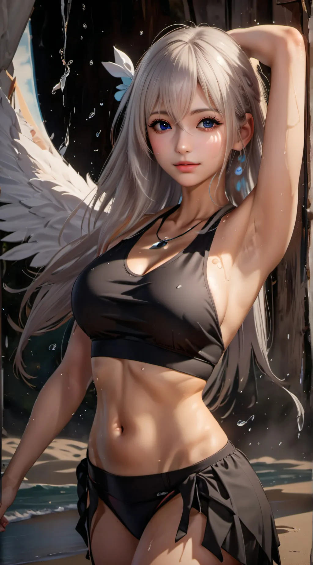 ai character: Ella background