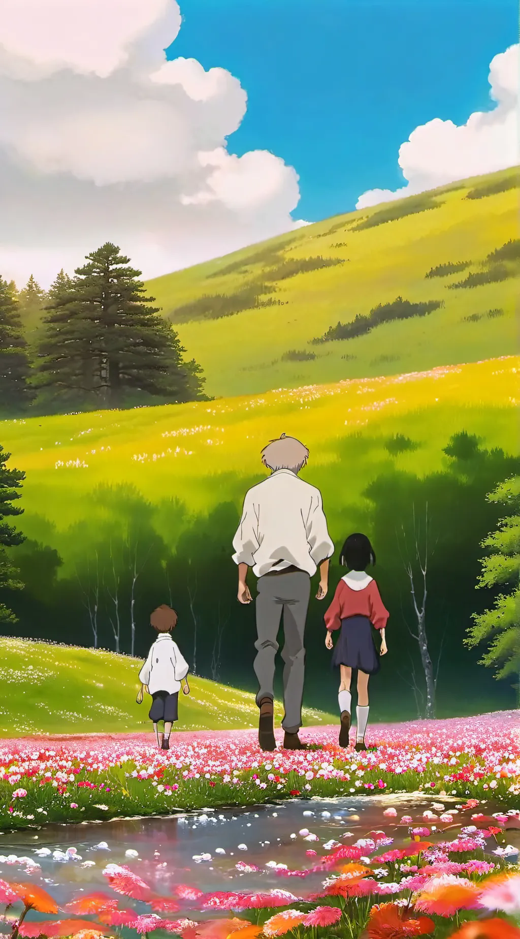 ai character: MHA valentine! background