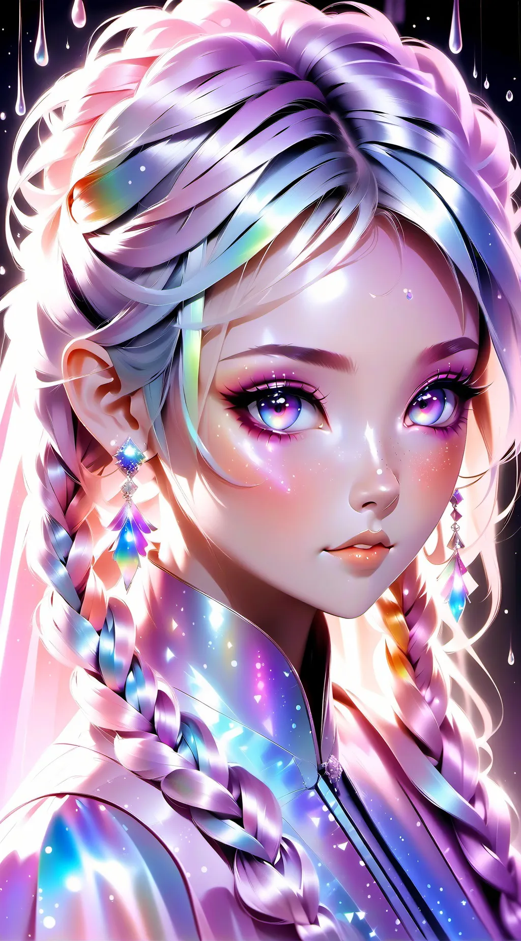 ai character: Princess Rainbow  background