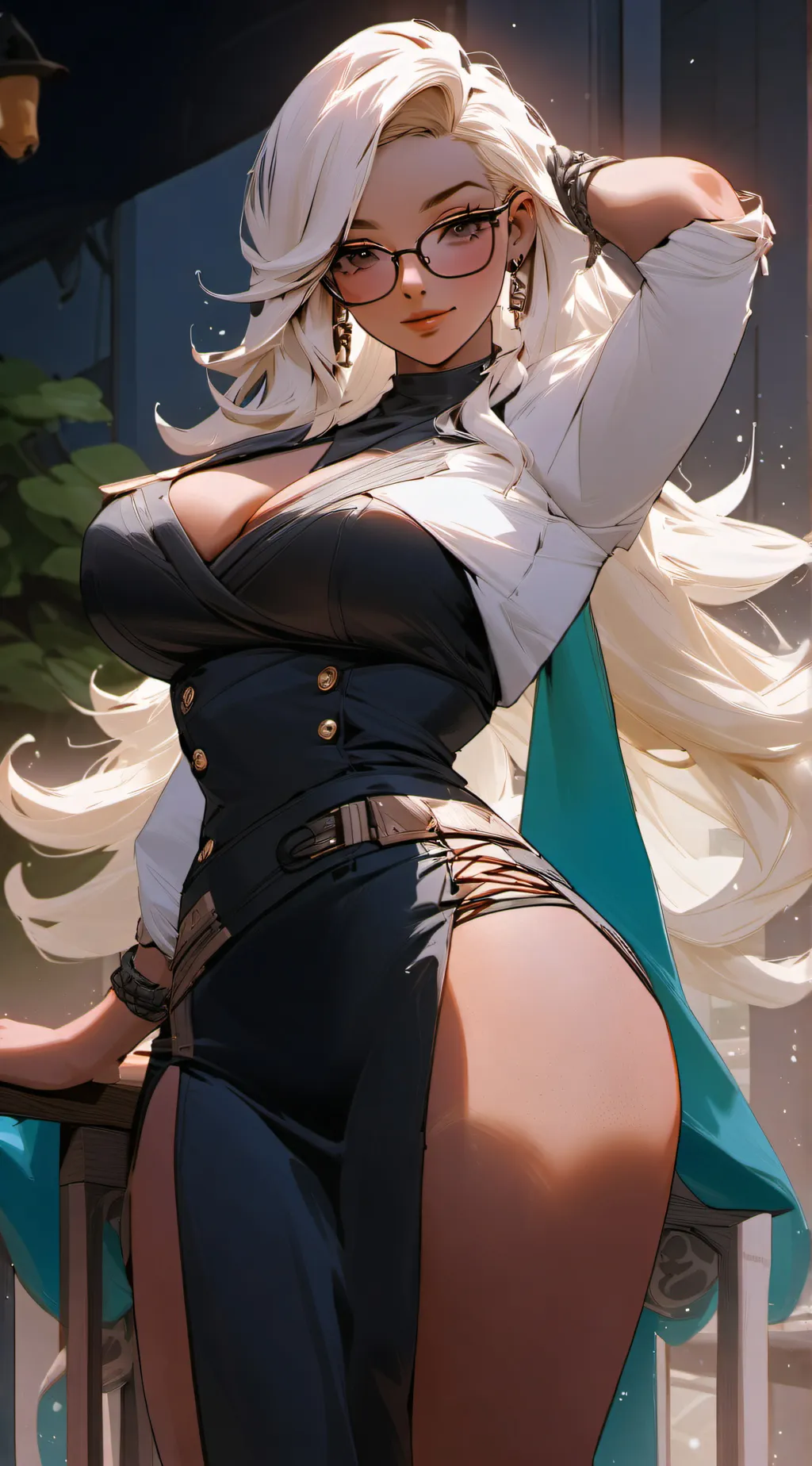 ai character: izzy background