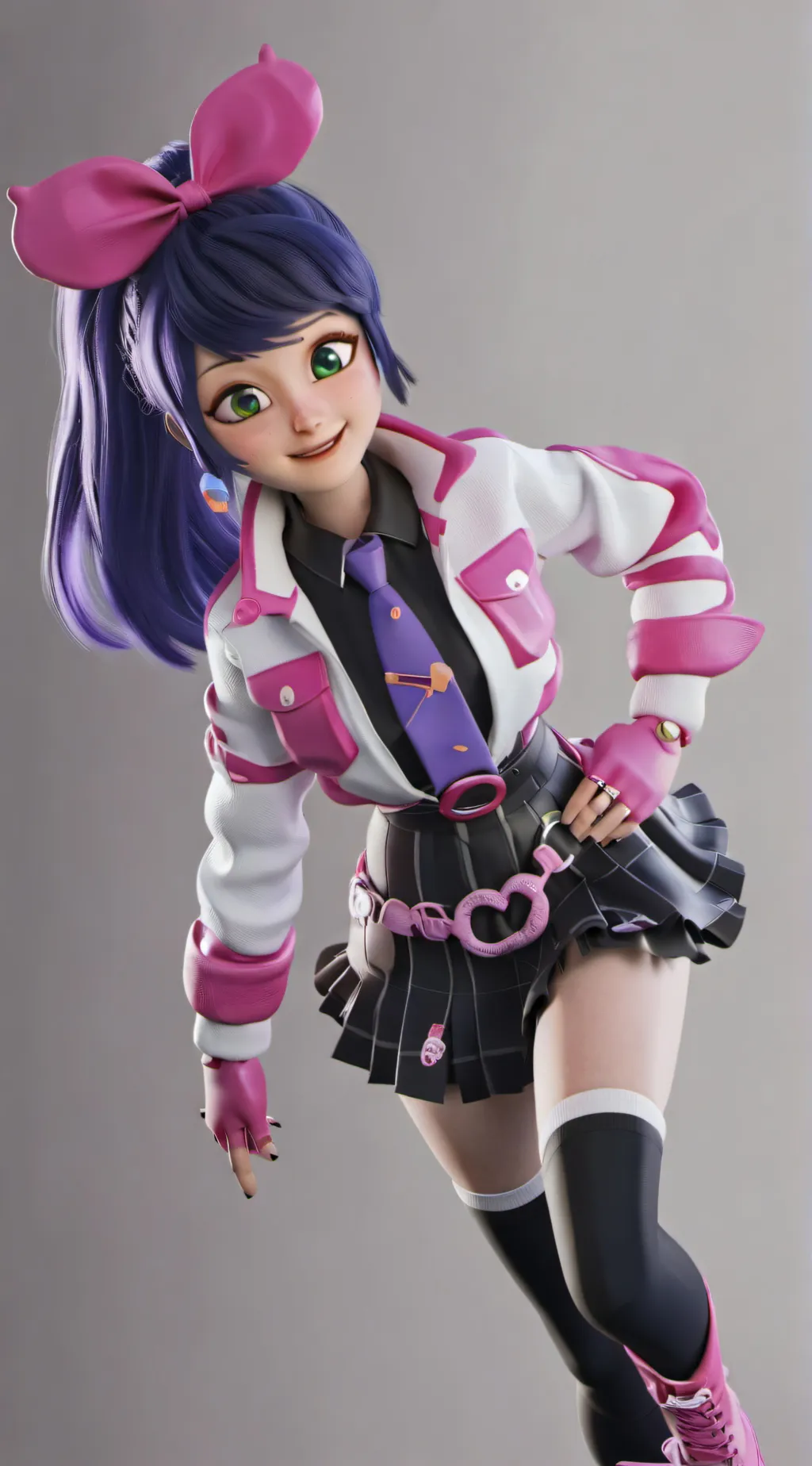 ai character: ugly background