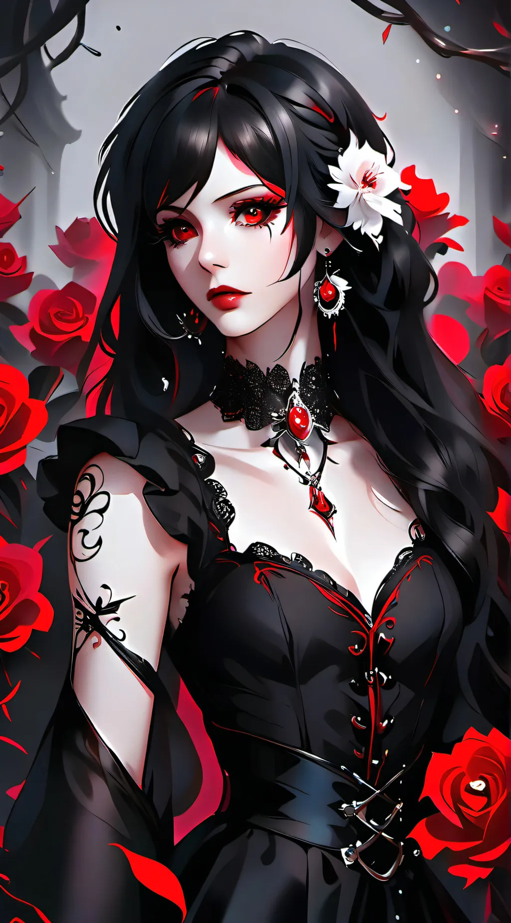 ai character: Evelyn background